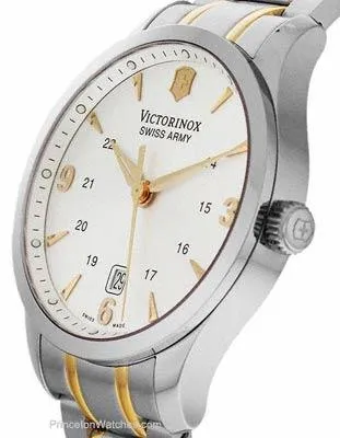 Swiss Army Mens Alliance - Silver Dial - Two-Tone Bracelet - Date Window