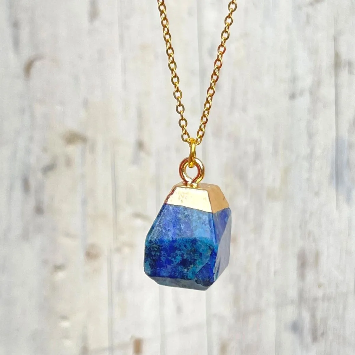 The Cornerstone Necklace - Lapis Lazuli