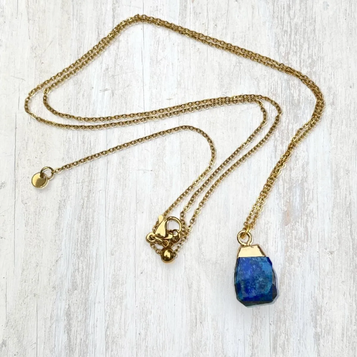 The Cornerstone Necklace - Lapis Lazuli