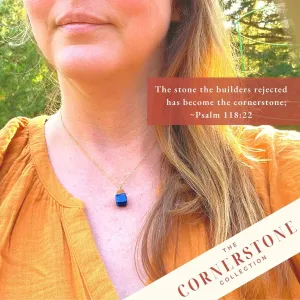 The Cornerstone Necklace - Lapis Lazuli