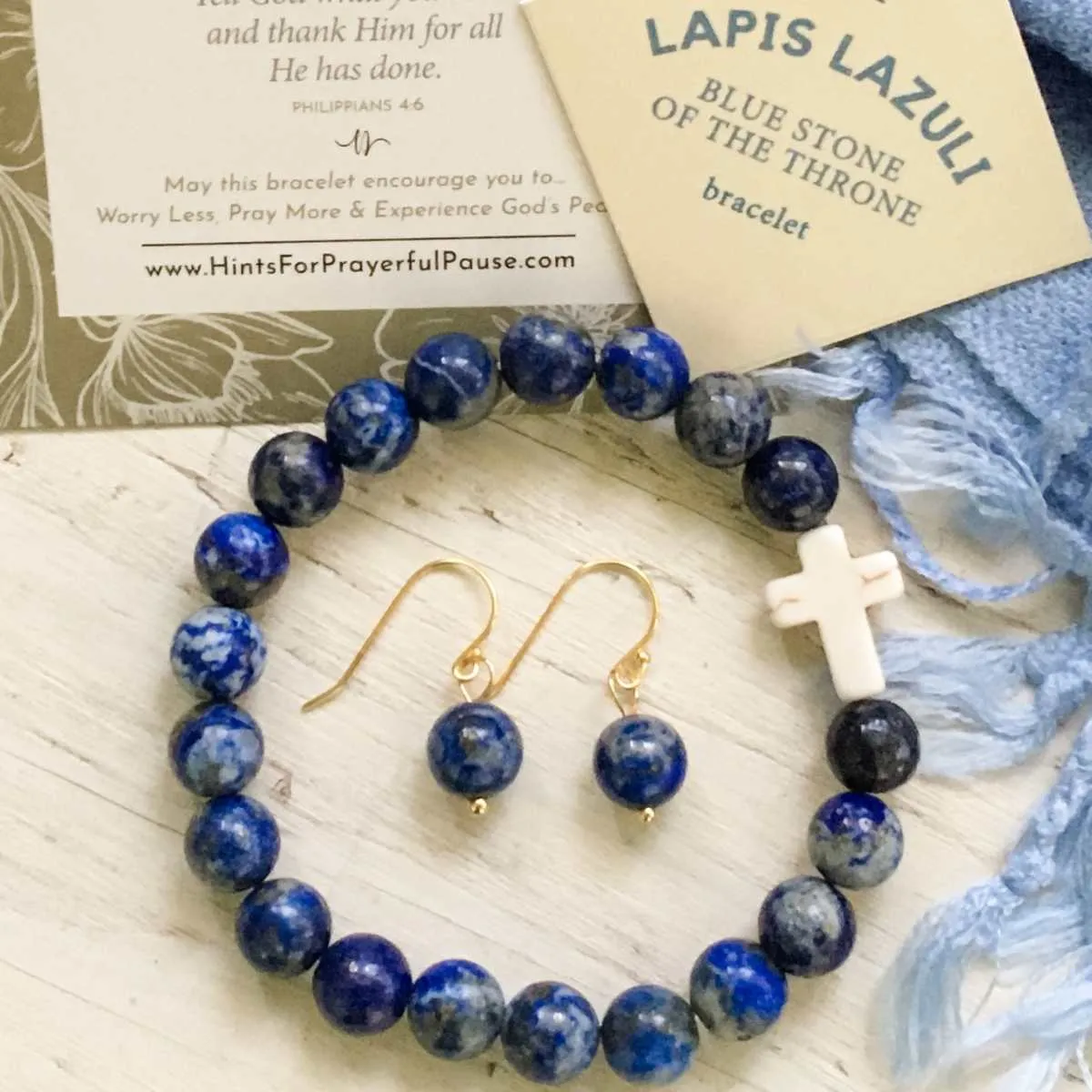 The Cornerstone Necklace - Lapis Lazuli