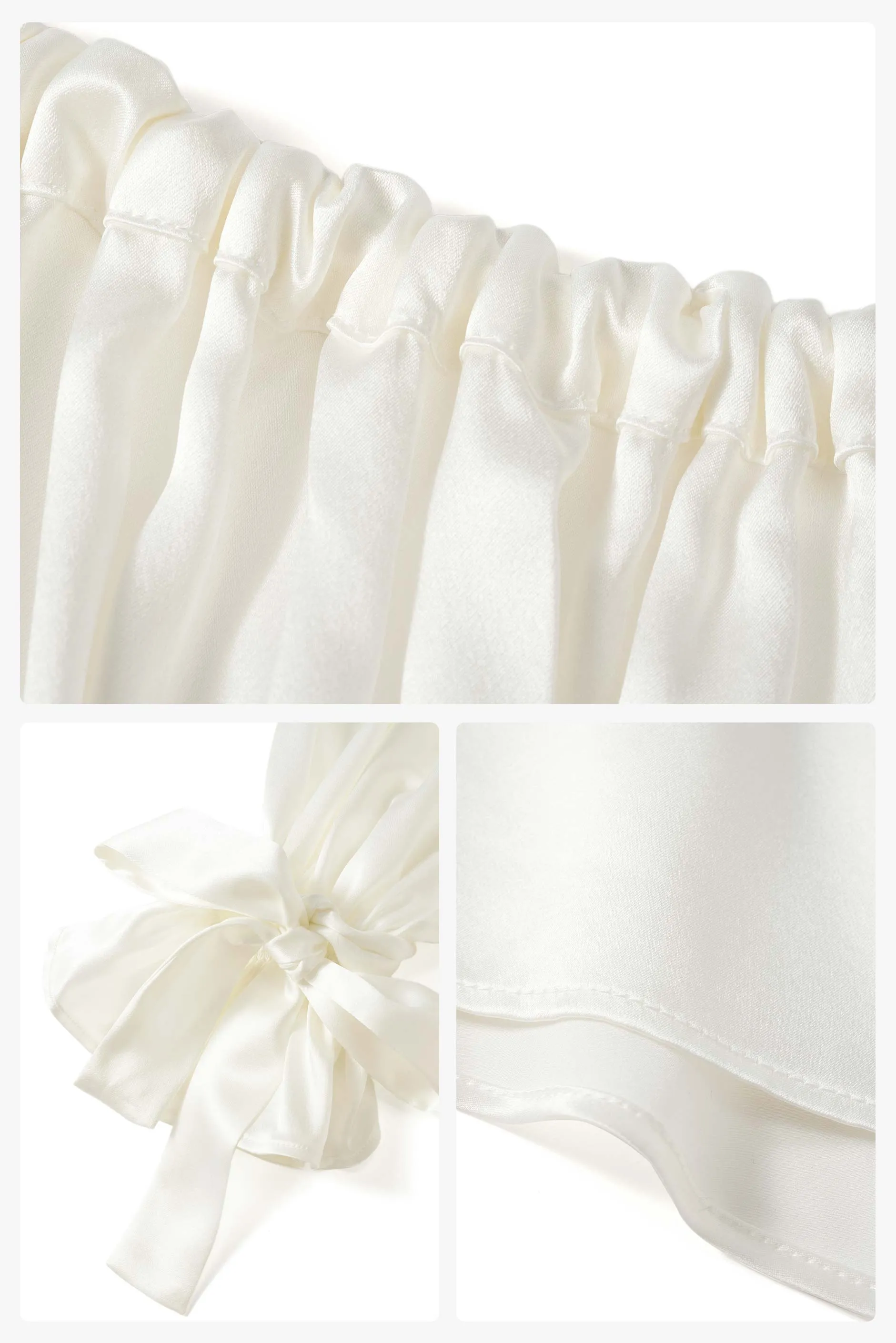 Tuscan Sun Bridal Silk Train Robe