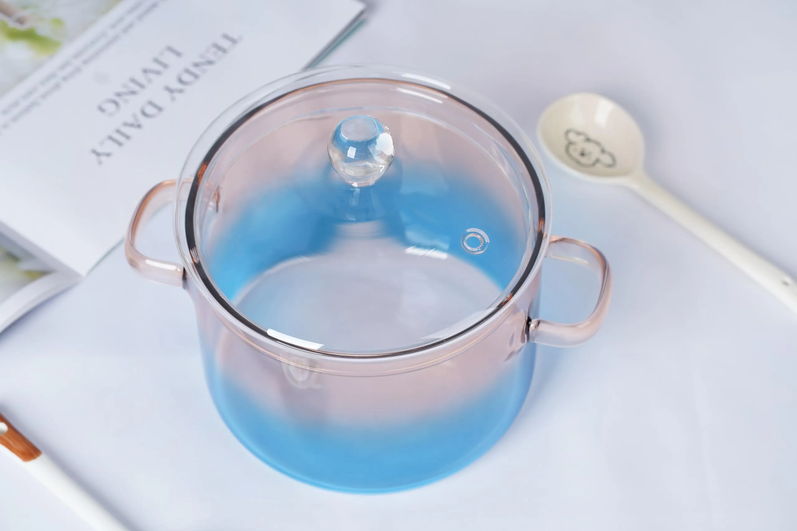UMAI Borosillicate Pot | Amber | OYA001-AMB