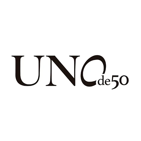 UNOde50 Sterling silver-plated Bracelet with Front Clasp and White Topaz