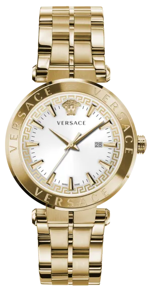 Versace Men's Watch Aion 44mm White Gold VE2G00521